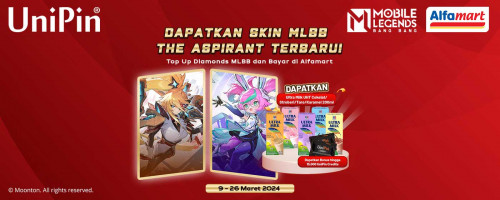 Dapatkan Skin MLBB The Aspirant Terbaru, Top Up Diamonds MLBB dan Dapatkan Ultra Milk Gratis + Bonus hingga 15,000